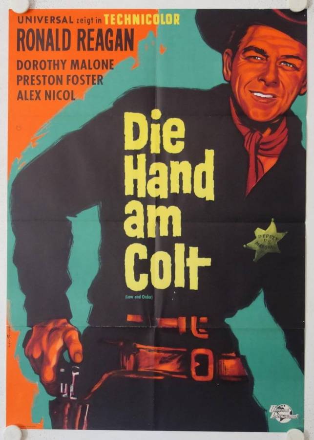 Law and Order original release german movie poster